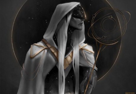 Эльфийка в капюшоне