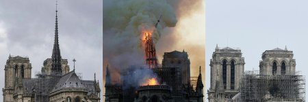 Notre Dame de Paris пожар