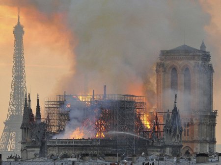 Париж собор Парижской Богоматери пожар