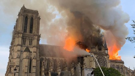Париж собор Парижской Богоматери пожар