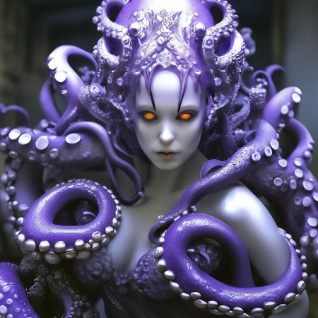 Женщина осьминог