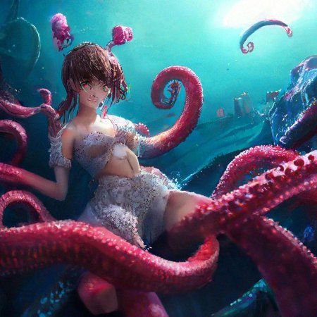 Тентакли осьминог