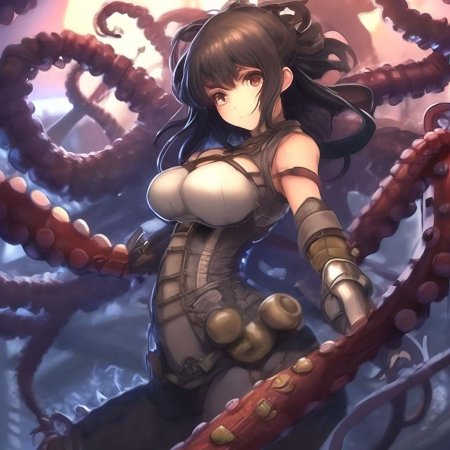 Аниме девушки тентакли