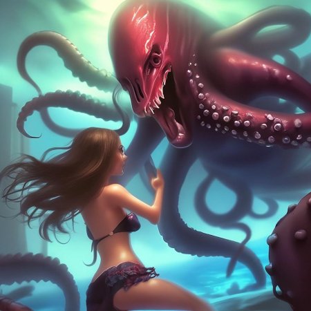 Осьминог и кальмар