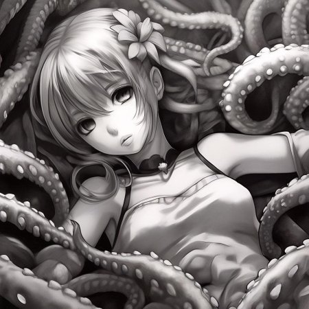 Аниме тентакли