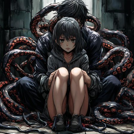 Аниме тентакли