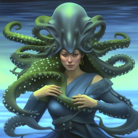 Медуза горгона красивая