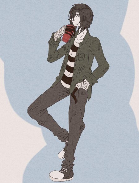 Фрей и музыкант крипипаста