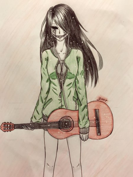 Крипипаста арт музыкальный Ричи