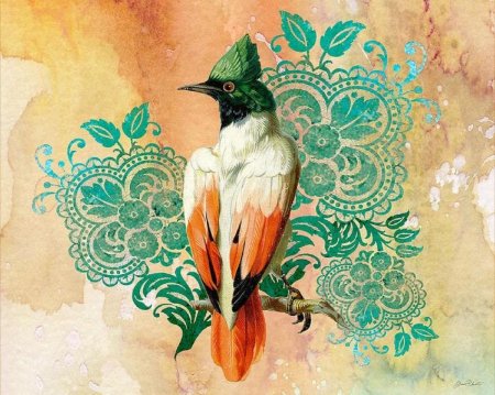 Райские птицы живопись