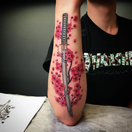 Татуировка Сакура