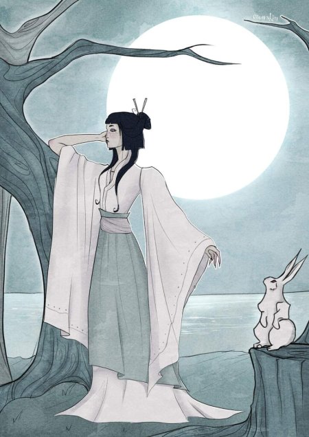 Чанъэ Чан э китайская богиня