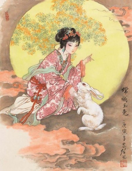 Чанъэ Чан э китайская богиня