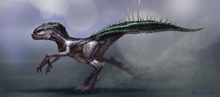 Индораптор концепт арт