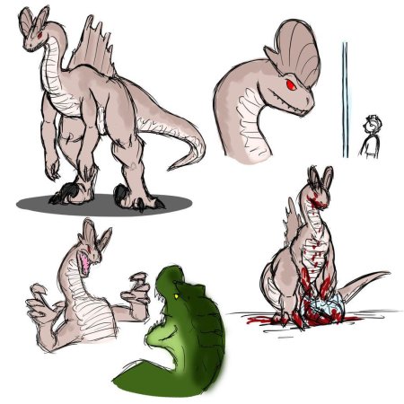 Выдуманные динозавры