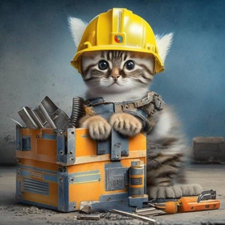 Кот инженер