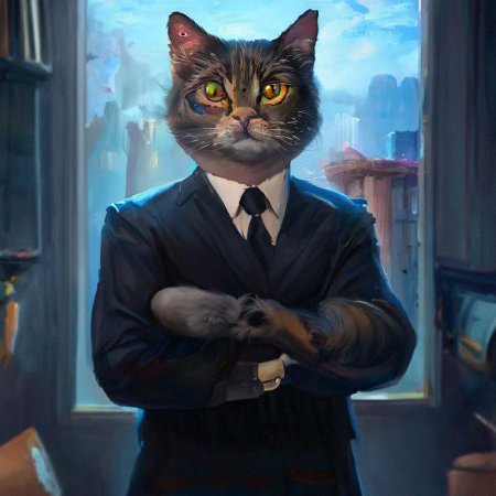 Иллюстрация кот