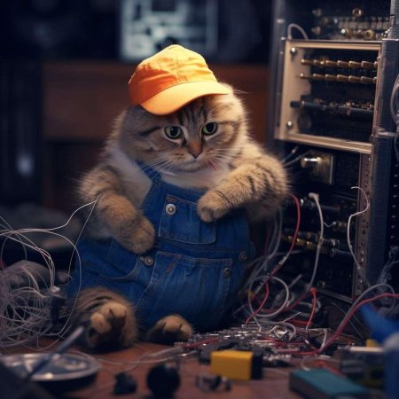 Кот сисадмин