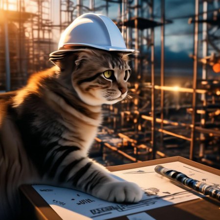 Строители в касках