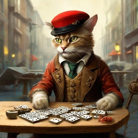 Кошка стимпанк