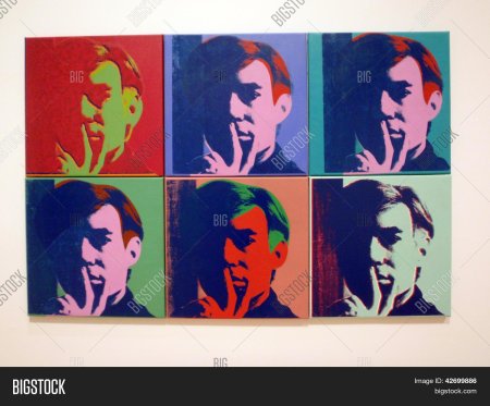 Энди Уорхол автопортрет