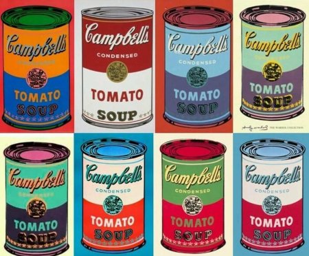 Энди Уорхол банки супа Кэмпбелл 1962г