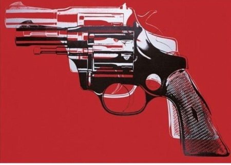 Энди Уорхол револьвер