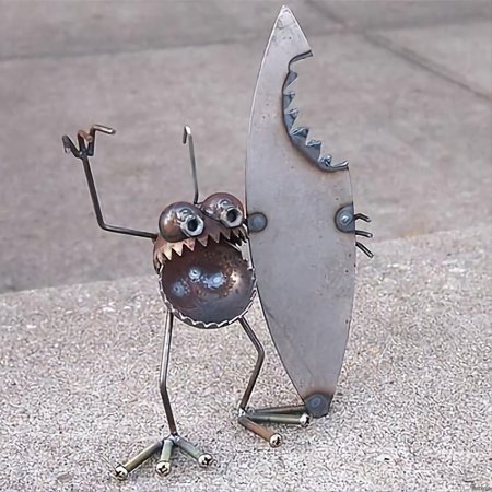 Необычные изделия из металла