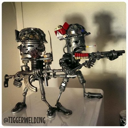 Изделия из автозапчастей