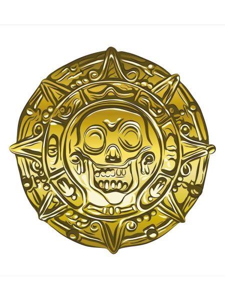 Золотой Дублон пираты Карибского моря