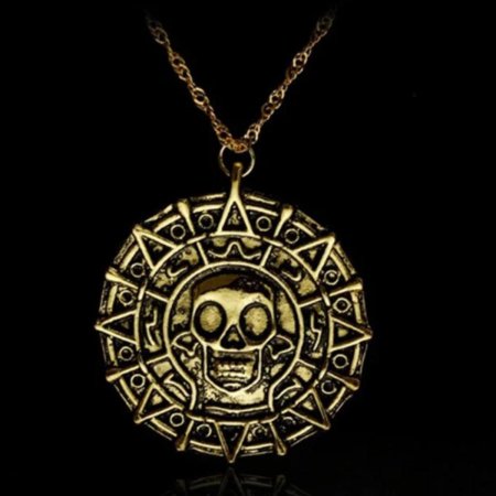 Пираты Карибского моря Ацтекское золото медальон