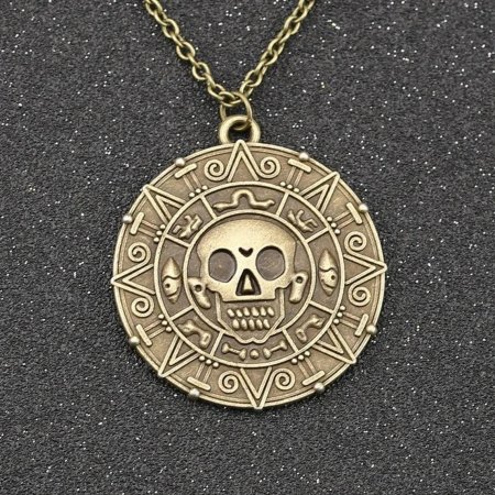 Пираты Карибского моря Ацтекское золото медальон