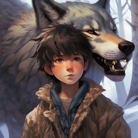 Мальчик волк