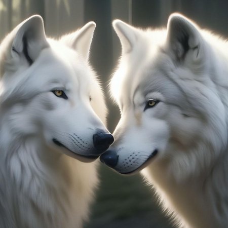 Белая волчица