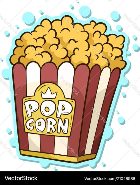 Попкорн мультяшный