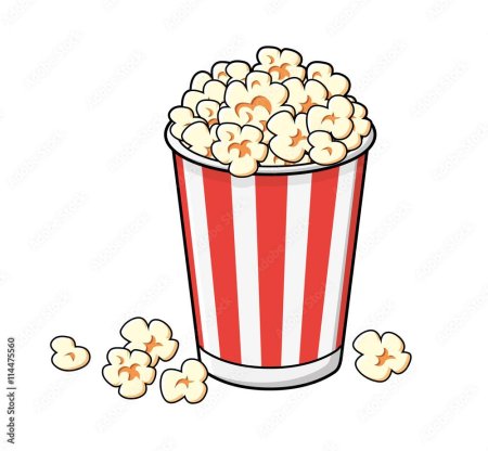 Попкорн мультяшный