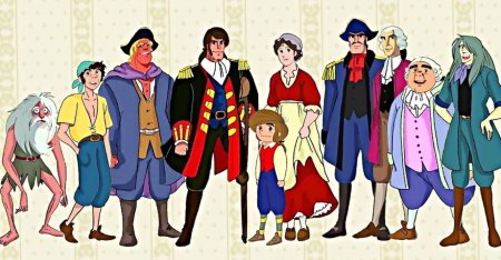 Абрахам грей остров сокровищ аниме