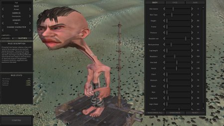 Кенши редактор персонажа