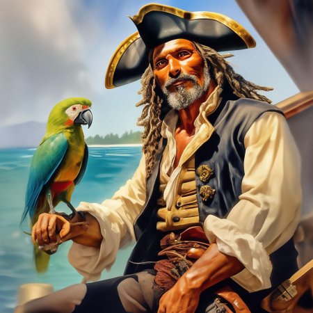 Джон Сильвер пират