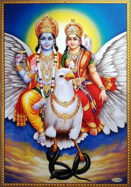 Вишну и Лакшми