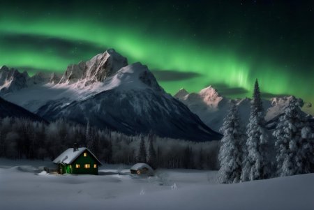 Снежные горы