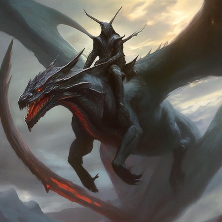 Мифический морской дракон