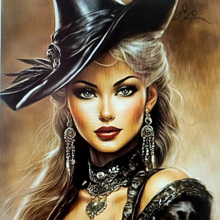 Красивая ведьмочка