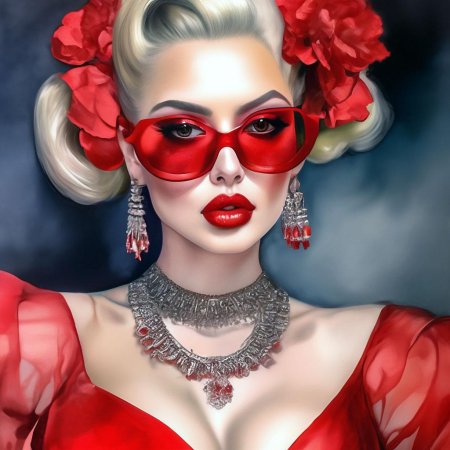 Девушка бимбо