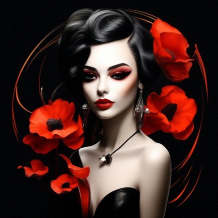 Красивая женщина