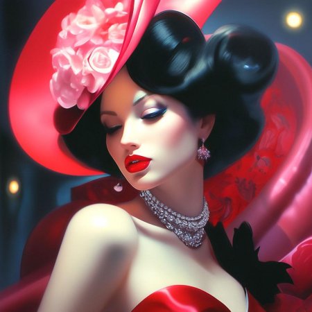 Гламурная девушка