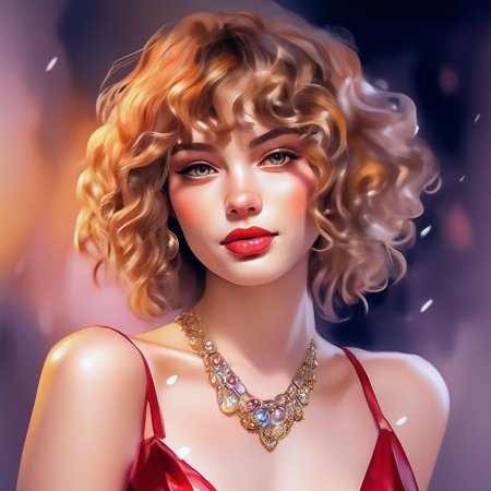 Короткие кудрявые волосы