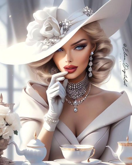 Женщина шикарная