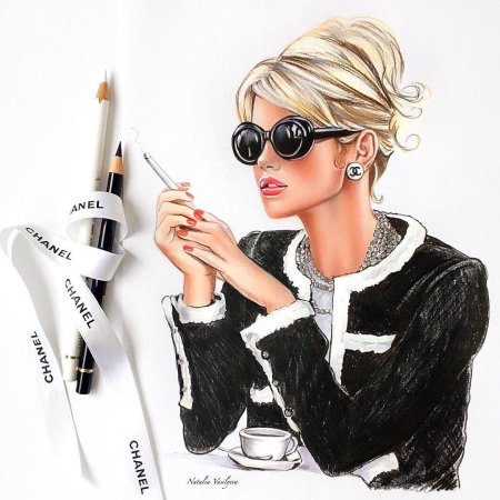 Модные рисунки