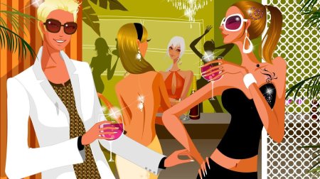 Гламурная вечеринка